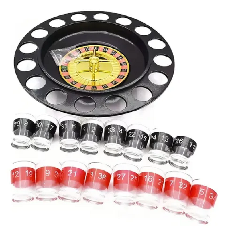 Miniatura 5 de Ruleta shots Con Copas Juego